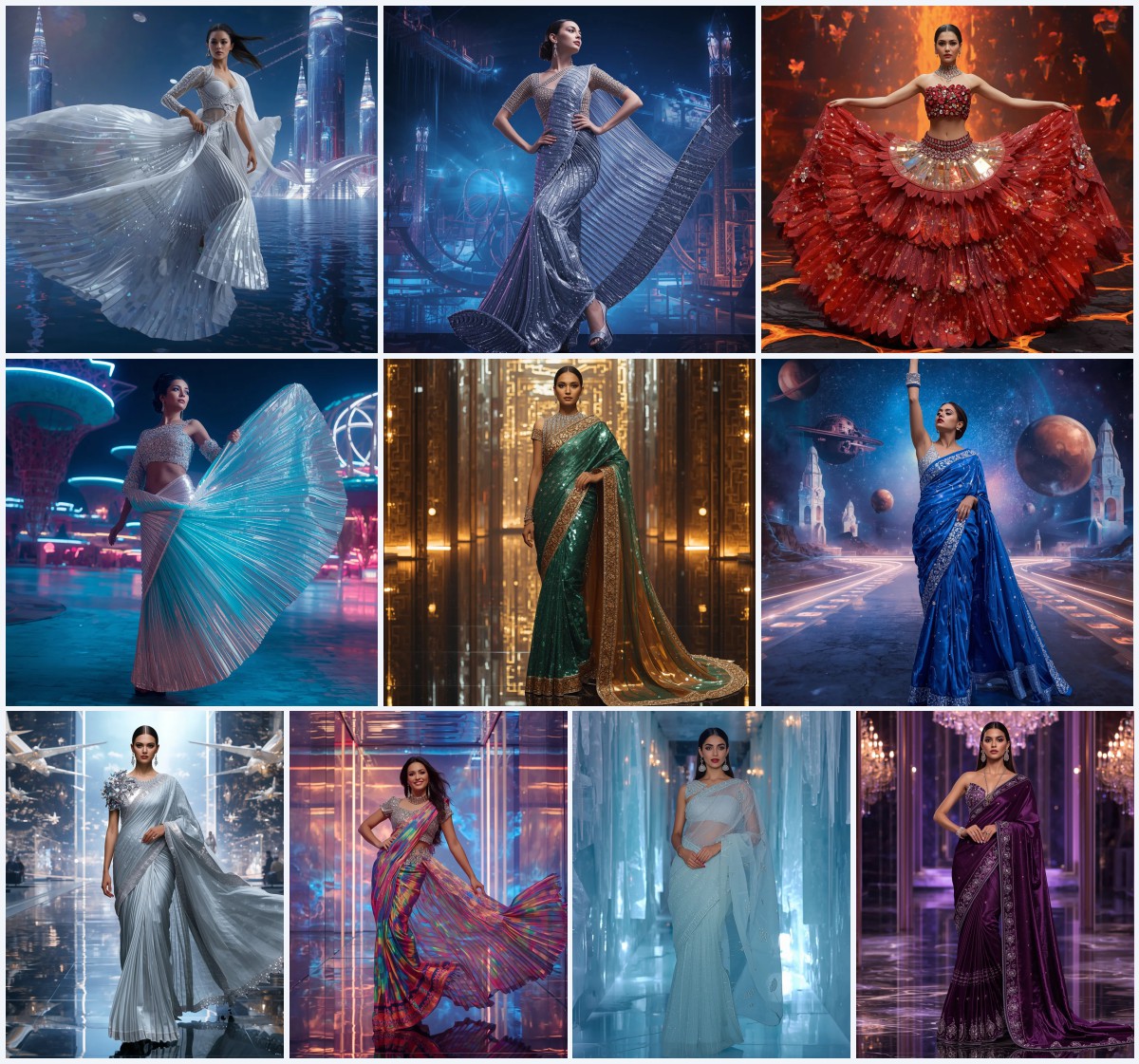 Top 10 Modern Teen Saree AI Prompts for Fashion Design Workshops | new prompt chatgpt